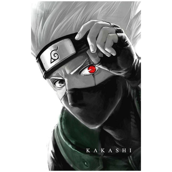 Anime Naruto Series Kakashi Poster Wallpaper Print Wall Art Wide Anime Movie Posters 1 Sheet Wish