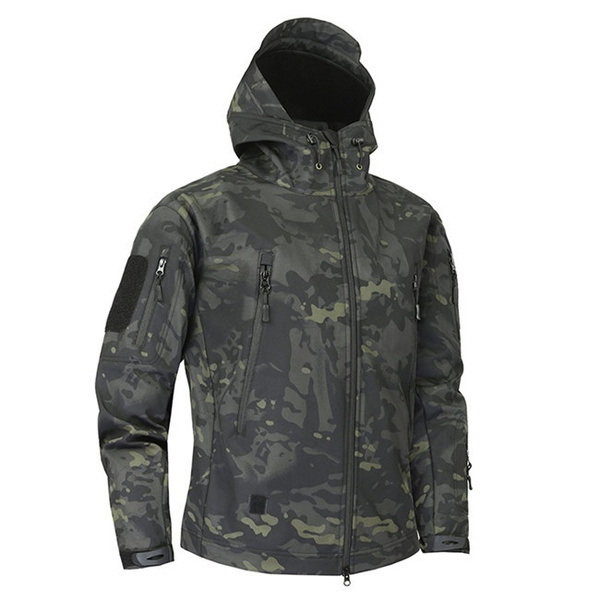 Outdoor Shark Skin Soft Shell Military Kryptek Multicam Tactical Windbreak  Jacket Pants Suits Coat Hunting Camouflage Clothing