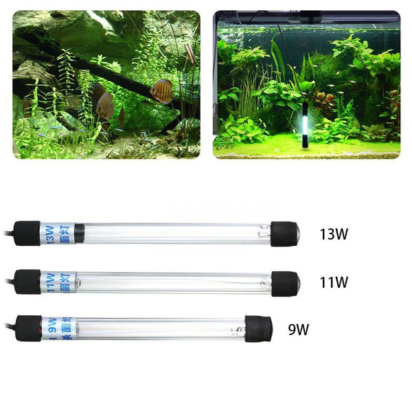 UV Light Sterilization Lamp Submersible Ultraviolet Water Disinfection for Aquarium Tank Pond AC110-120V | Wish