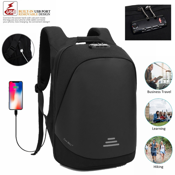 Brinch discount laptop backpack