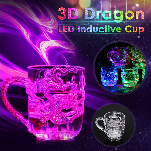 3D LED Dragon Mug