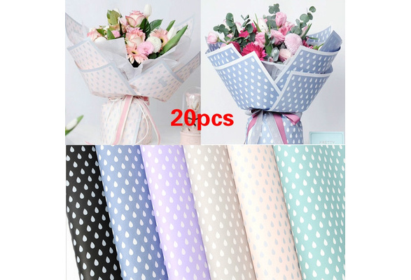 Set of 20 Newspaper Korean Bouquet Package Paper