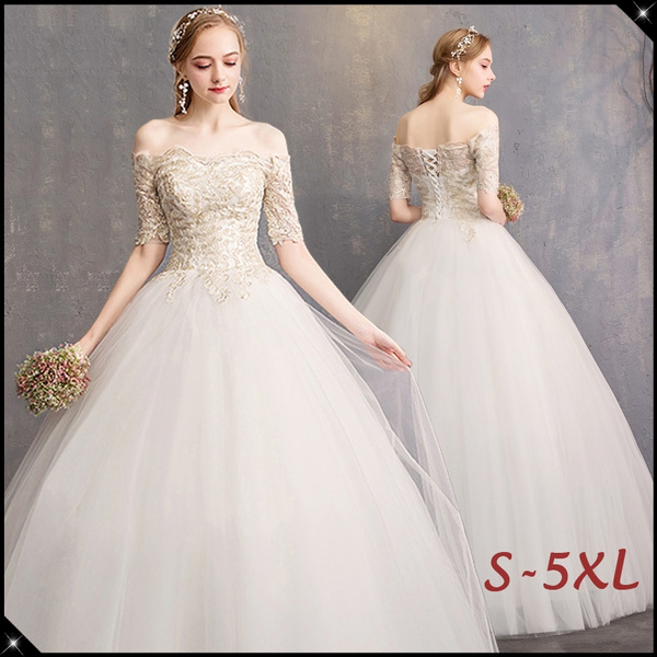 slim elegant wedding dresses