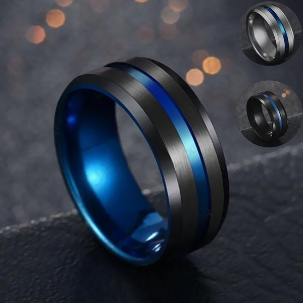 Anillo De Titanio De Anillo De Acero Inoxidable Para Hombres Anillo De Titanio De Anillo De Acero Inoxidable Para Hombres
