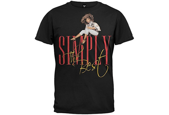 Tina Turner Simply The Best Men Short Sleeve T Shirt Black