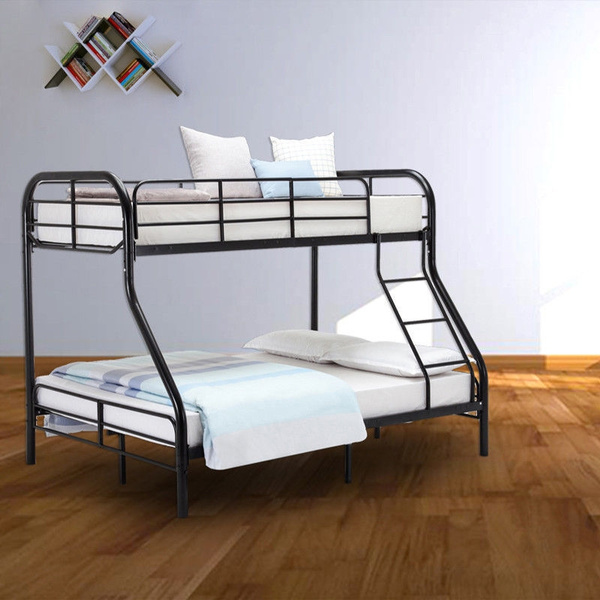 Twin Over Full Bunk Bed Kids Teens, Mainstays Bunk Bed Twin Over Full Set