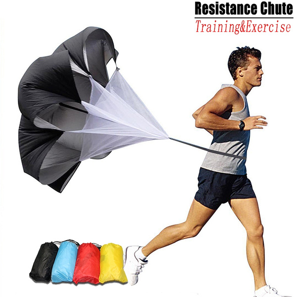 Running speed training, speed exercise resistance parachute