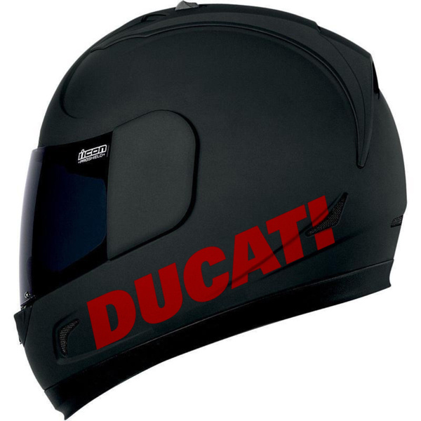 ducati helmet stickers