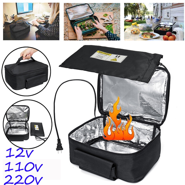 Portable Oven 12V Car Food Warmer Large Electric Lunch Box