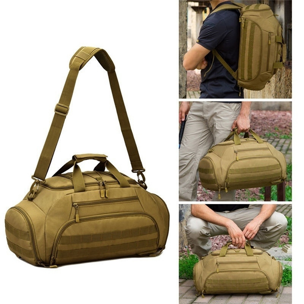 military style gym bag