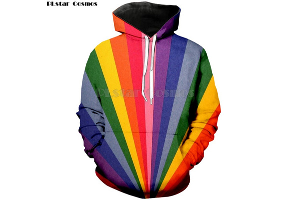 Rainbow on sale color hoodie