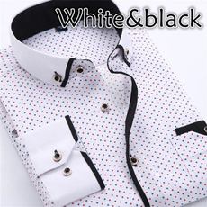 Turn-down Collar, dressshirtsonline, Plus Size, Cotton Shirt