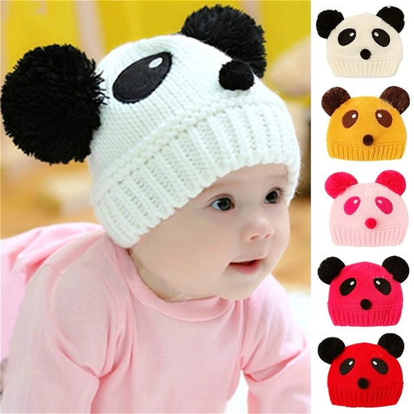 winter panda cap