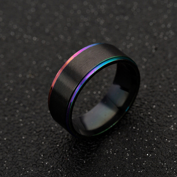 Matte deals black ring