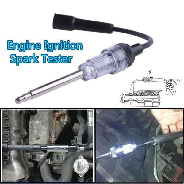 Spark Plug Tester Ignition System Coil Engine In Line Autos Diagnostic Test Tool 