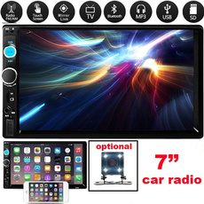 2 din Car Multimedia Player  Audio Stereo radio 7" HD MP5 Touch Screen Digital Display Bluetooth USB FM Autoradio