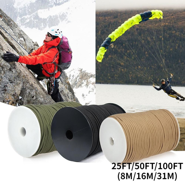 550 Paracord Parachute Cord in Spool Lanyard 50-1000 Feet Type III 7