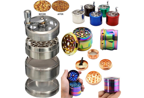 2022 New 41mm Herbal Crusher Tobacco Grinder Smoke Manual Kitchen