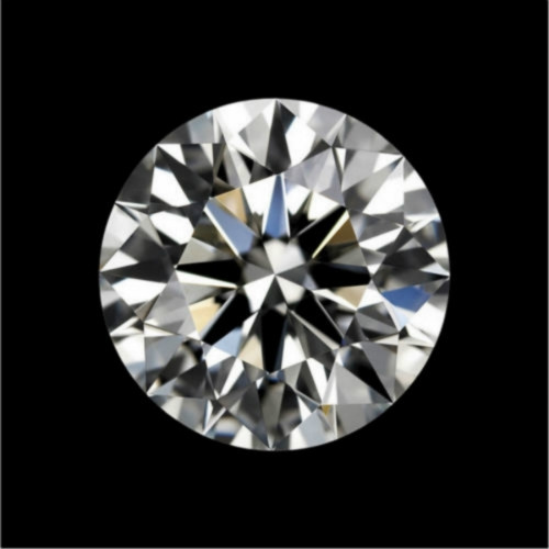 Natural White Diamond H Color 1.0cts 6.5mm Round Shape VVS2 Clarity 
