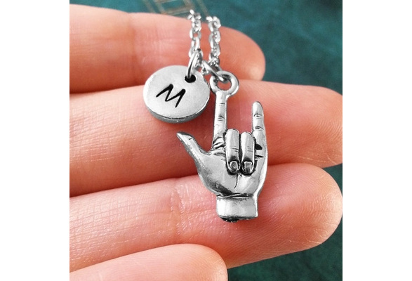 Collana Con Ciondolo In Pelle Nera Con Scritta "TI AMO" E Ciondolo In Argento - Italia - Foto 8