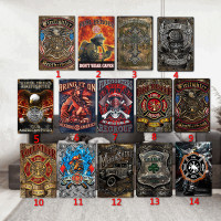 Firefighter Park Poster Wall Decor Custom Elegant Design Home Decor Tin Sign 20cm 30cm Wish