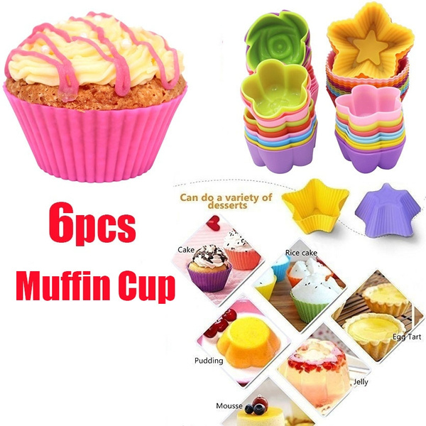 Muffin Silicone Jelly Mousse Mold