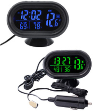 carvoltmeter, Monitors, thermometerclock, carthermometer