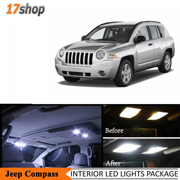 Complete LED interior light kit for 2014-2016 Jeep Compass Complete LED interior light kit for 2014-2016 Jeep Compass