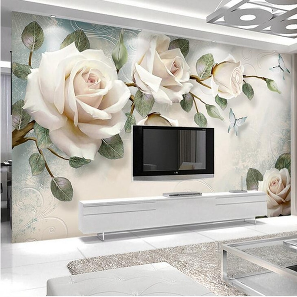 Photo Wallpaper Mural 3D Modern TV Background Living Room Home Wall Cover  Decors