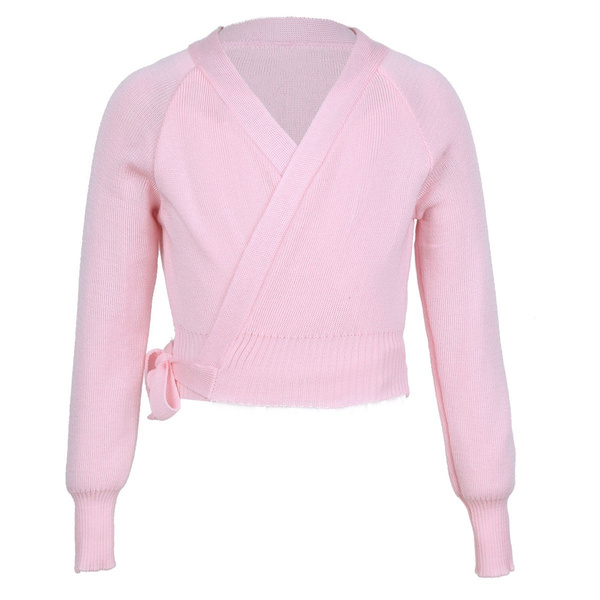 girls ballet wrap sweater