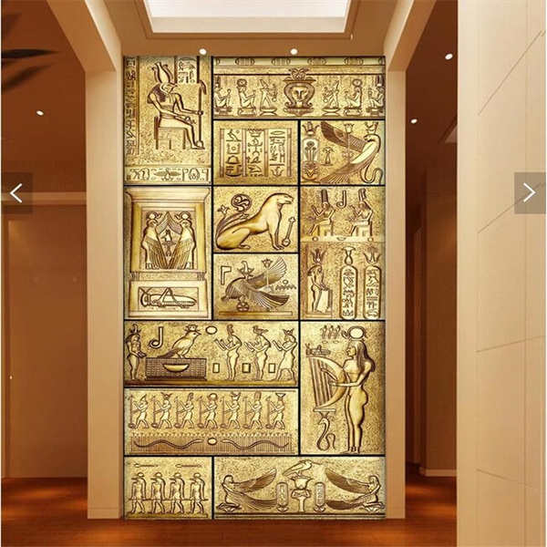3d art mural HD beauty of ancient Egyptian culture covering Home Decor  Modern Wall Painting For Living Room wallpaper | Wish