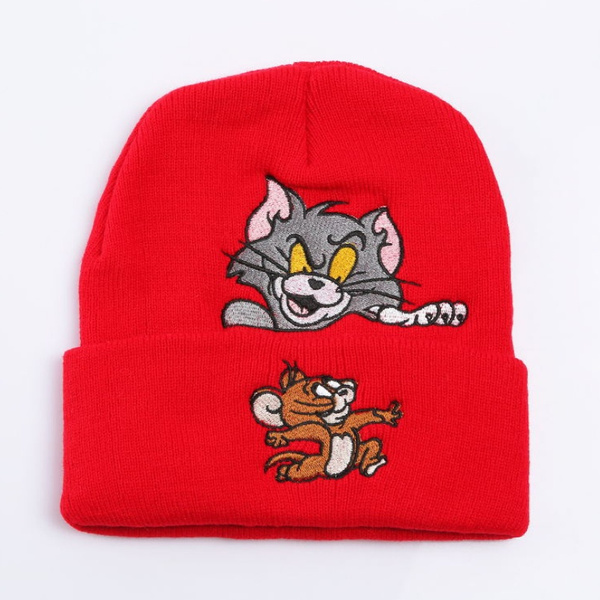 Jerry Winter Embroidered Knitted Hats 