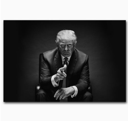 Unframed Printed Poster Donald Trump American President Canvas Modern Oil Art Painting Home Wall Decal Wish - roblox modern art