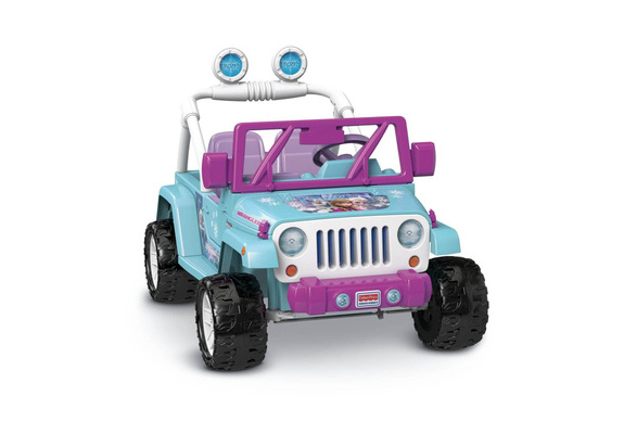 frozen electric jeep