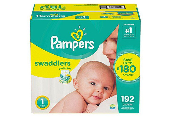 192 size clearance 1 pampers