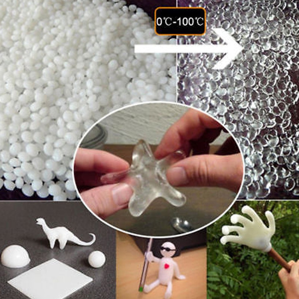 DIY Hand Mouldable Thermoplastic Polymorph Friendly Plastic Pellets Crafts 