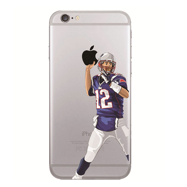 Tom Brady New England Patriots Football Fashion Cell Phone Case Cover for IPhone