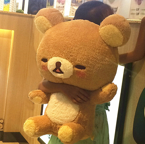 jumbo rilakkuma plush