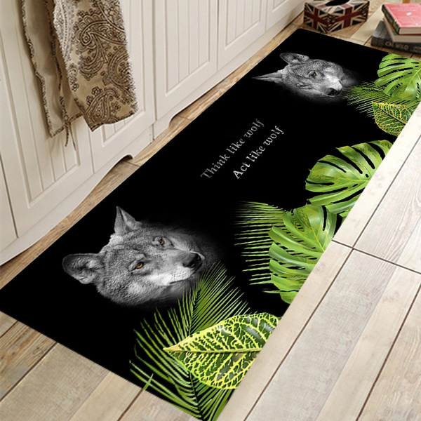 Water Absorbent Non-Slippery Large Floor Mats Kitchen Mat Bathroom