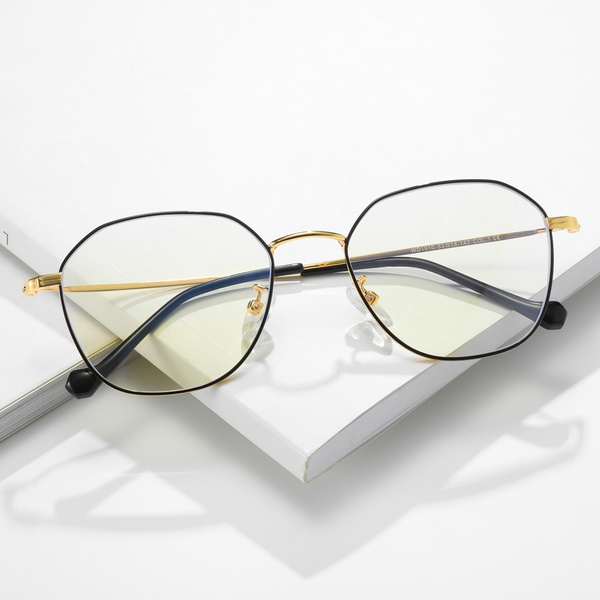 Thin gold sales rim glasses