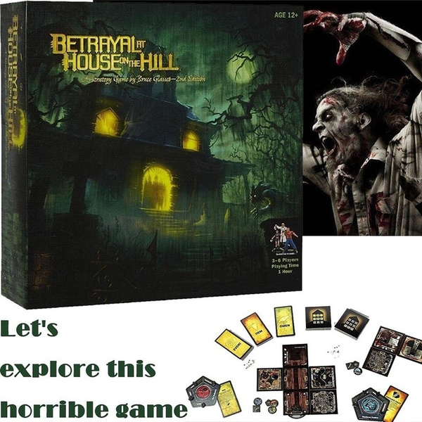 Bahot H 2nd Edition Board Game Party Home Horror Game Gift Betrayal At House On The Hill Wish