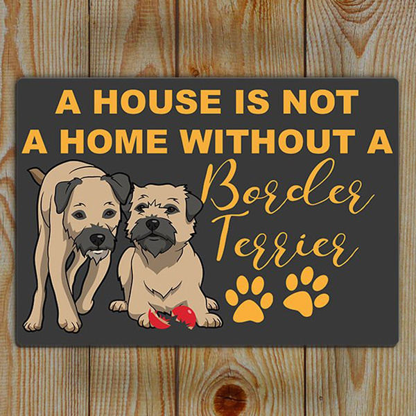 A House Is Not a Home Without Shar Pei Aluminium Sign 