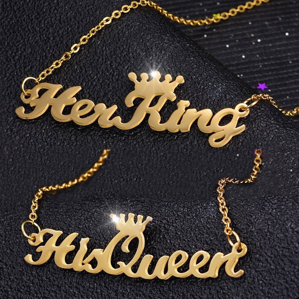 His queen her king on sale necklace