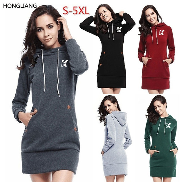 Hongliang]Women's Fashion Hooded Long 