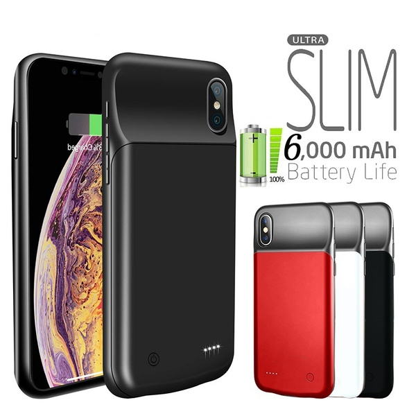 Battery Case for iPhone, Ultra Slim Light Smart Battery Case Portable