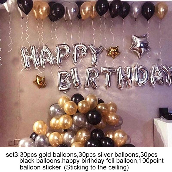 Happy Birthday Balloons 32inch Number Foil Balloon Birthday Party Decor  Supplies Birthday Ballons Ballon Set