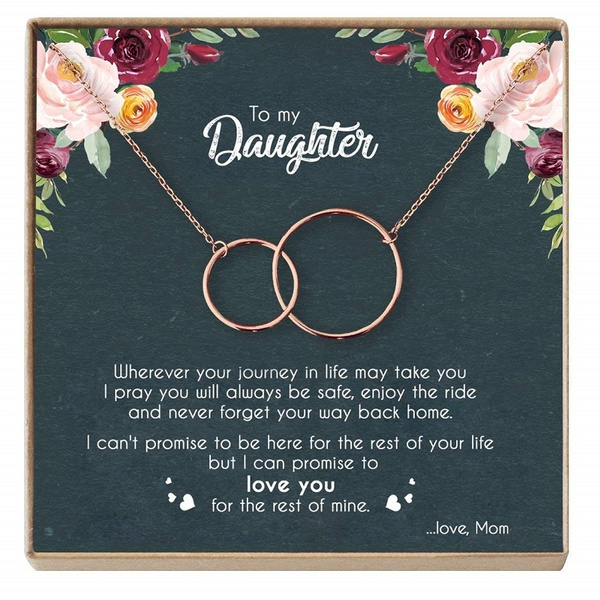 Mom Daughter Jewelry Gift 