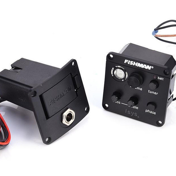 Fishman ISYS + 2 Band Acoustic Guitar Piezo Pickup Onboard Preamps EQ
