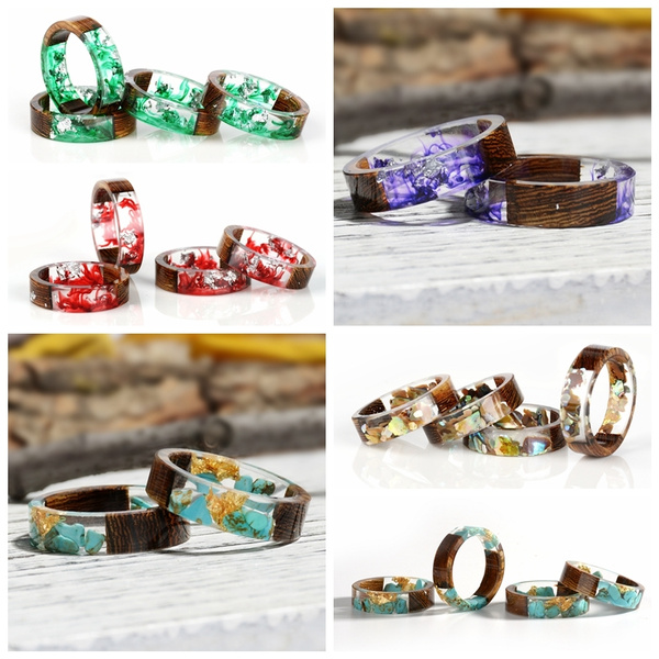 ring wood resin