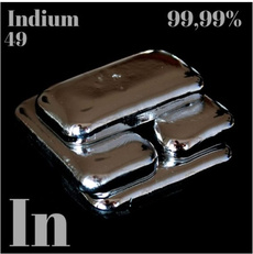 indiumgot, metalelement, metallicmaterial, Metal